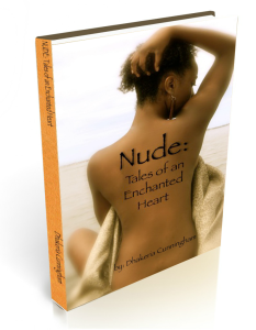 Nude thin book mock up